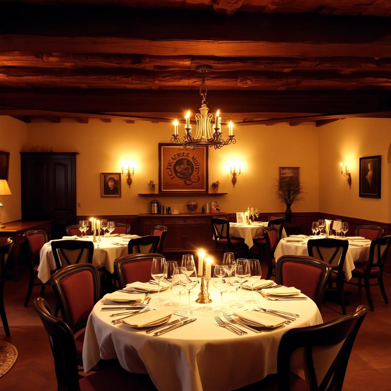 Atmosfera della sala dell'osteria